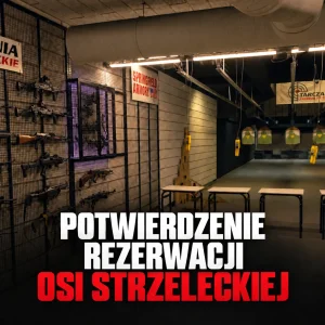 Potwierdzenie zarezerwowanej osi strzeleckiej Tarcza Gdynia